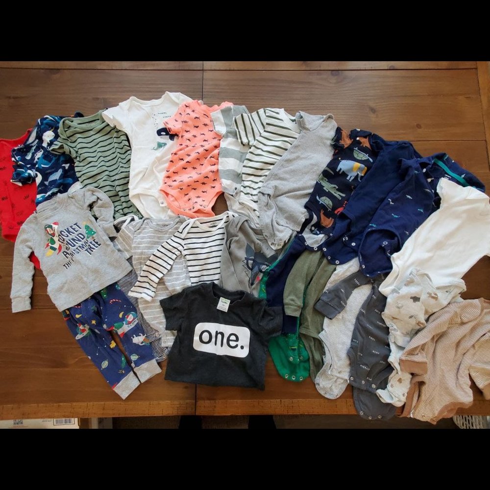 LOT of 9-12 Month Baby Boy's Clothes - 25 PIECES
